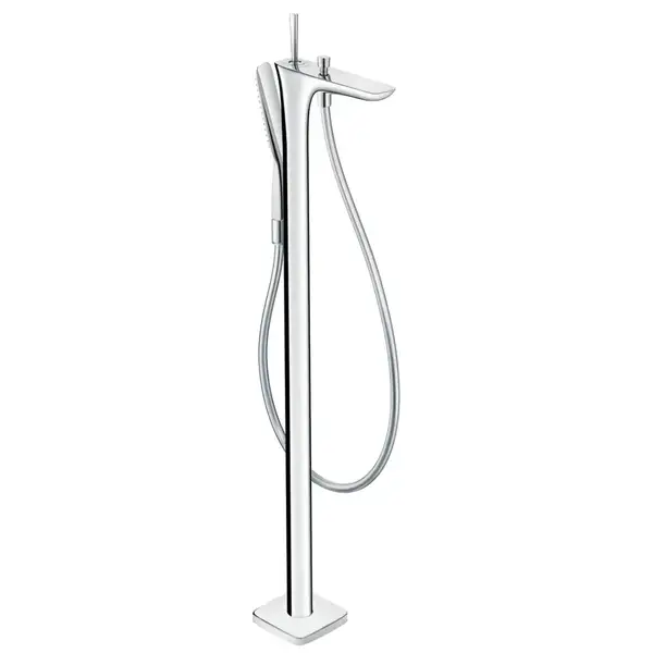Змішувач для ванни для підлоги Hansgrohe PuraVida, хром (15473000) Змішувач для ванни для підлоги Hansgrohe PuraVida, хром (15473000)