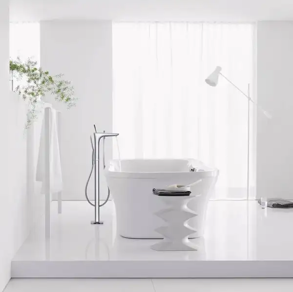 Змішувач для ванни для підлоги Hansgrohe PuraVida, хром (15473000) Змішувач для ванни для підлоги Hansgrohe PuraVida, хром (15473000)
