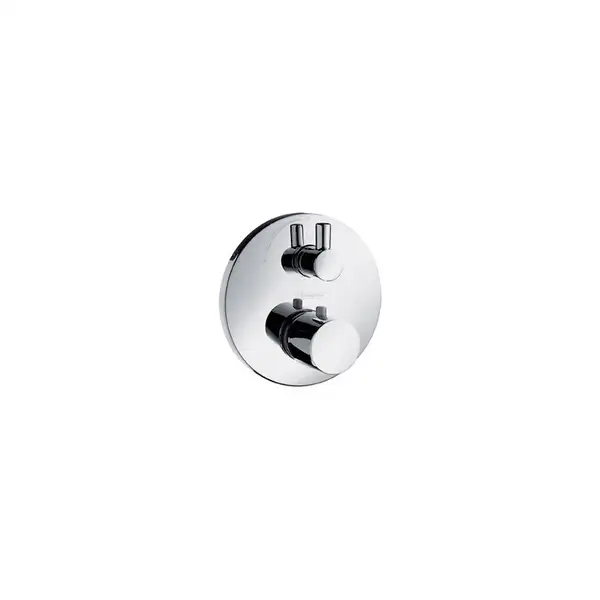 Смеситель для ванны с термостатом Hansgrohe Ecostat S (цвет - хром) (15701000) фото 1 Aquada.com.ua Смеситель для ванны с термостатом Hansgrohe Ecostat S (цвет - хром) (15701000) фото 1 Aquada.com.ua