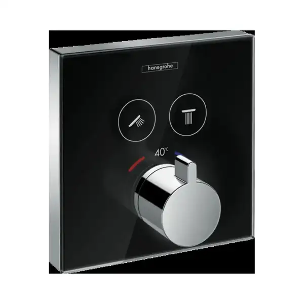 Hansgrohe ShowerSelect Glass Термостат, хром (15738600) Hansgrohe ShowerSelect Glass Термостат, хром (15738600)
