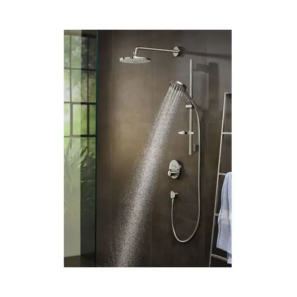 Термостат прихованого монтажу Hansgrohe ShowerSelect S на 2 клавіші, Matt White (15743700) Термостат прихованого монтажу Hansgrohe ShowerSelect S на 2 клавіші, Matt White (15743700)