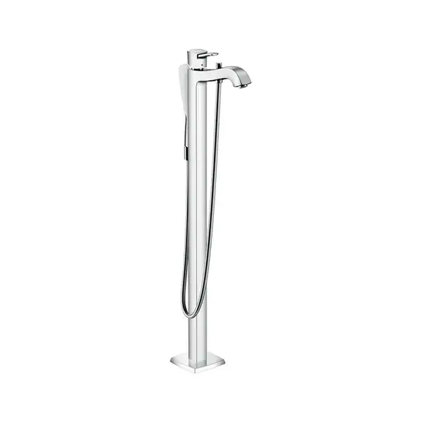 Смеситель для ванны однорычажный, напольный Hansgrohe Metropol Classic (цвет - хром) (31445000) фото 1 Aquada.com.ua Смеситель для ванны однорычажный, напольный Hansgrohe Metropol Classic (цвет - хром) (31445000) фото 1 Aquada.com.ua