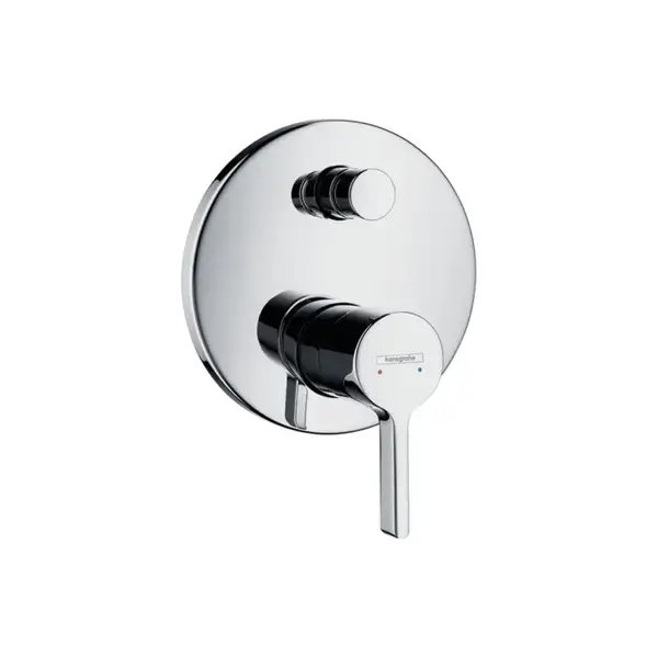 Смеситель для ванны, однорычажный Hansgrohe Metris S (цвет - хром) (31466000) фото 1 Aquada.com.ua