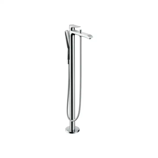 Смеситель для ванны напольный Hansgrohe Metris (цвет - хром) (31471000) фото 1 Aquada.com.ua Смеситель для ванны напольный Hansgrohe Metris (цвет - хром) (31471000) фото 1 Aquada.com.ua