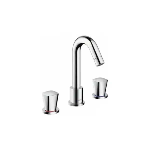 Смеситель на борт ванны, двухвентельный Hansgrohe Logis (цвет - хром) (71300000) фото 1 Aquada.com.ua Смеситель на борт ванны, двухвентельный Hansgrohe Logis (цвет - хром) (71300000) фото 1 Aquada.com.ua