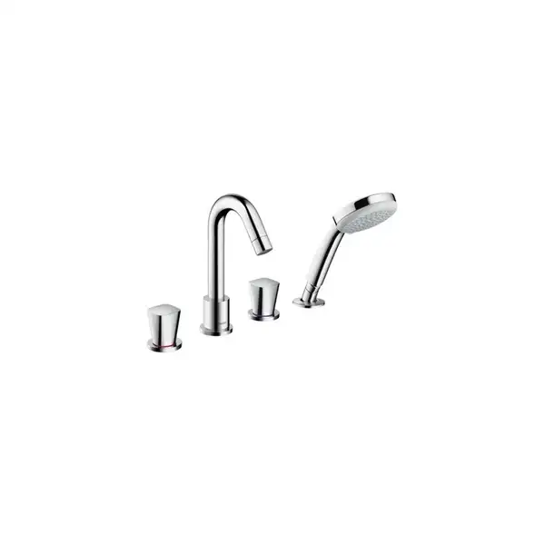 Смеситель на борт ванны Hansgrohe Logis (цвет - хром) (71314000) фото 1 Aquada.com.ua Смеситель на борт ванны Hansgrohe Logis (цвет - хром) (71314000) фото 1 Aquada.com.ua