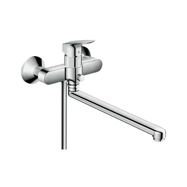 Cмеситель для ванны Hansgrohe Logis (цвет - хром), с длинным изливом (71402000) фото 1 Aquada.com.ua Cмеситель для ванны Hansgrohe Logis (цвет - хром), с длинным изливом (71402000) фото 1 Aquada.com.ua