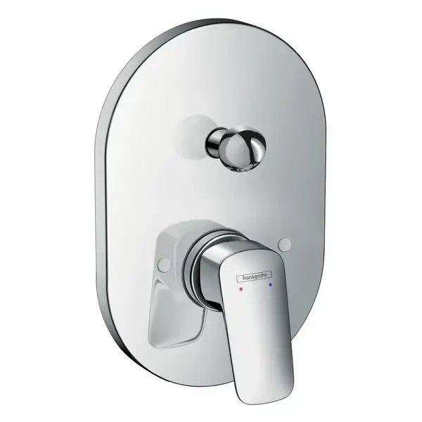 Змішувач для ванни/душу Hansgrohe Logis 200, прихованого монтажу, зовнішня частина, хром (71406000) Змішувач для ванни/душу Hansgrohe Logis 200, прихованого монтажу, зовнішня частина, хром (71406000)