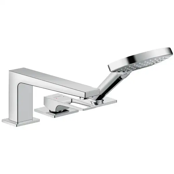 Змішувач на край ванни Hansgrohe Metropol ручка Loop Secuflex, хром (74550000) Змішувач на край ванни Hansgrohe Metropol ручка Loop Secuflex, хром (74550000)