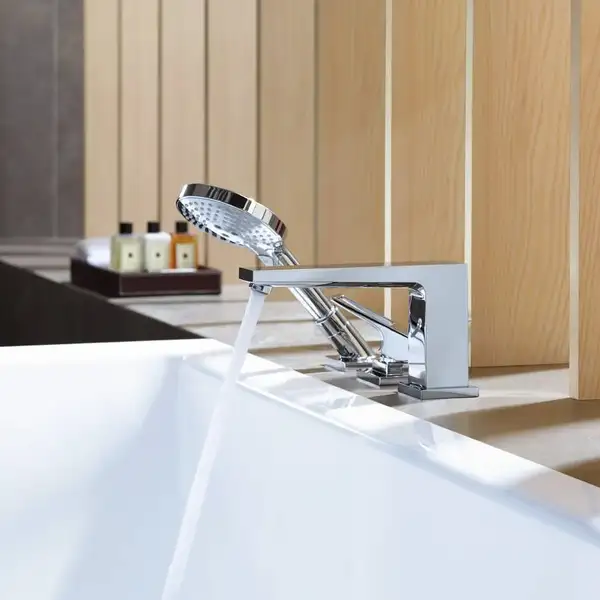 Змішувач на край ванни Hansgrohe Metropol ручка Loop Secuflex, хром (74550000) Змішувач на край ванни Hansgrohe Metropol ручка Loop Secuflex, хром (74550000)