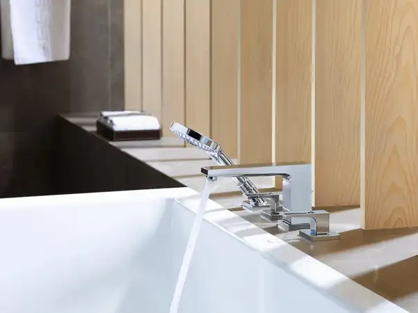 Смеситель на борт ванны Hansgrohe Metropol (цвет - хром) (74552000) фото 3 Aquada.com.ua Смеситель на борт ванны Hansgrohe Metropol (цвет - хром) (74552000) фото 3 Aquada.com.ua