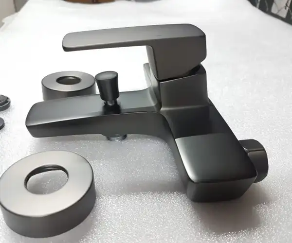 Смеситель для ванны Imprese Grafiky (цвет - black nickel) (ZMK041807040) фото 4 Aquada.com.ua