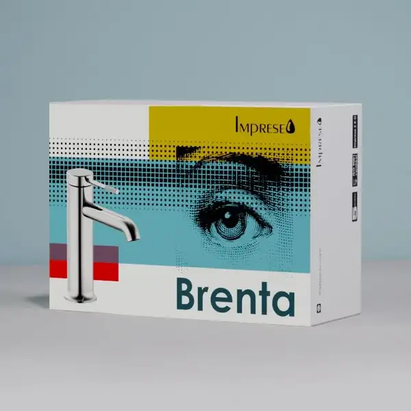 IMPRESE BRENTA смеситель для ванны, граф.хром, 35 мм (ZMK091908040) фото 3 Aquada.com.ua IMPRESE BRENTA смеситель для ванны, граф.хром, 35 мм (ZMK091908040) фото 3 Aquada.com.ua