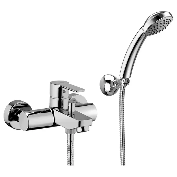 Смеситель для ванны Paffoni Red (цвет - хром), с душевым гарнитуром (RED023CR) фото 1 Aquada.com.ua Смеситель для ванны Paffoni Red (цвет - хром), с душевым гарнитуром (RED023CR) фото 1 Aquada.com.ua