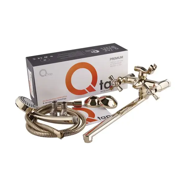 Змішувач для ванни Qtap Liberty ORO 140 (QTLIBORO140) фото 4 Aquada.com.ua Змішувач для ванни Qtap Liberty ORO 140 (QTLIBORO140) фото 4 Aquada.com.ua