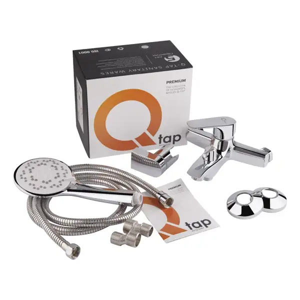 Змішувач для ванни Qtap Uno CRM 006 New (QTUNOCRM006NEW) фото 4 Aquada.com.ua Змішувач для ванни Qtap Uno CRM 006 New (QTUNOCRM006NEW) фото 4 Aquada.com.ua