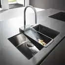 Коландер кухонний Hansgrohe F14 мультифункціональний, matt black (40963000)
