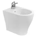Біде для підлоги Flaminia APP 52x36 h43cm, безободкове, Latte Milky white matt (AP217) (AP217LAT)