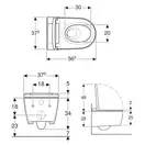 Geberit AquaClean Sela Унитаз-биде, белый (146.224.11.1)