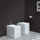 Nic-Design Біде підлогове Nic Design Cool 34,5х52х42 см, білий глянець (004230001)