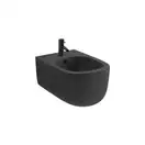 Nic-Design Біде підвісне Nic Design Ovvio 37,4х53х28,5 см, чорний глянець (004434008)