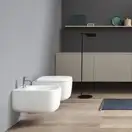 Nic-Design Біде підвісне Nic Design Ovvio 37,4х53х28,5 см, Polvere матовий (004434057)
