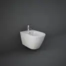 Биде подвесное Rak Ceramics Feeling, белый матовый (RST07500A)