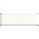 Декор настенный Almera Ceramica Frame White 7,5 х 22,5 см 466174