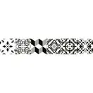 Декор настенный, керамогранит Almera Ceramica Artic Black 15 х 90 см 476446