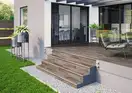 Сходинка з капіносом V-shape Mattina Grigio 320-50x1202x10 Cerrad (5902510801717)
