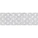 Декор настенный Geotiles Asaro Wau Blanco Glossy Rect 30 х 90 см 374084