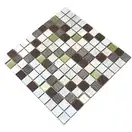KOTTO Мозаїка СМ 3042 С3 Beige-Eboni-Gold 300x300x9 Котто Кераміка (СМ 325042)