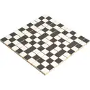 KOTTO Мозаїка СМ 3106 C2 estet white/estet graphite  300 х 300 х 9   ( 25 х 25 ) Кераміка Лео УКРАЇНА (СМ 325106)