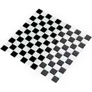 KOTTO Мозаїка GM 4002 CC Black-White 300x300x4 Котто Кераміка (GM 425002)