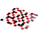 KOTTO Мозаїка GM 4007 C3 Black-Red M-White 300x300x4 Котто Кераміка (GM 425007)
