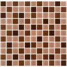 KOTTO Мозаїка GM 4014 C3 Brown d/Brown m/Brown w 30х30 Кераміка Лео , Україна (GM 425014)