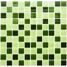 КОТТО КЕРАМІКА Мозаїка GM 4029 C3 green d/green m/green w  300 х 300 х 4   ( 25 х 25 ) Кераміка Лео , Україна (GM 425029)