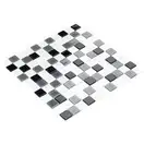 KOTTO Мозаїка GM 4034 C3 Gray M-Gray W-White 300x300x4 Котто Кераміка (GM 425034)