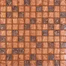 KOTTO Мозаїка GM 8017 C2 Brown S2 Rose/Bronze S7/  300 х 300 х 8   ( 25 х 25 ) Кераміка Лео УКРАЇНА (GM 825017)