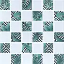 KOTTO Мозаїка скляна GMP 0848024 СC print 24/ral 7047 300x300 (кубик 4,8х4,8) Кераміка Лео УКРАЇНА