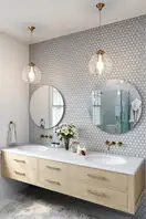 KOTTO Мозаїка HEXAGON H 6002 Grey Silver 295х295х9 Кераміка Лео УКРАЇНА