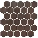 KOTTO Мозаїка HEXAGON H 6005 Coffee Brown 295х295х9 Кераміка Лео УКРАЇНА