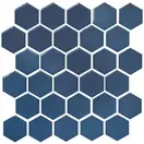 KOTTO Мозаїка HEXAGON H 6008 Steel Blue 295х295х9 Кераміка Лео УКРАЇНА