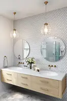 KOTTO Мозаїка HEXAGON H 6014 Light Grey 295х298х9 Кераміка Лео УКРАЇНА