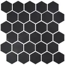 KOTTO Мозаїка H 6021 Hexagon Black MATT 295x295x9 Котто Кераміка