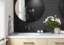 KOTTO Мозаїка H 6021 Hexagon Black MATT 295x295x9 Котто Кераміка
