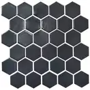 Мозаїка H 6022 Hexagon Grafit Black 295x295x9 Котто Кераміка