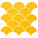 КОТТО КЕРАМІКА Мозаїка SCALES SC 6025 Dark Yellow 240x240x9 0,037 м2 Кераміка Лео