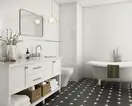 Декор Modern Bianco Taco MAT 4,8x4,8 код 3850 Ceramika Paradyz (L-T-048X048-1-MODN.BI---2)