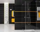 Фриз Універсальний Nero SZKL 2,3x60 код 0709 Ceramika Paradyz (LG--023X600-1-LISZ.NE---4)